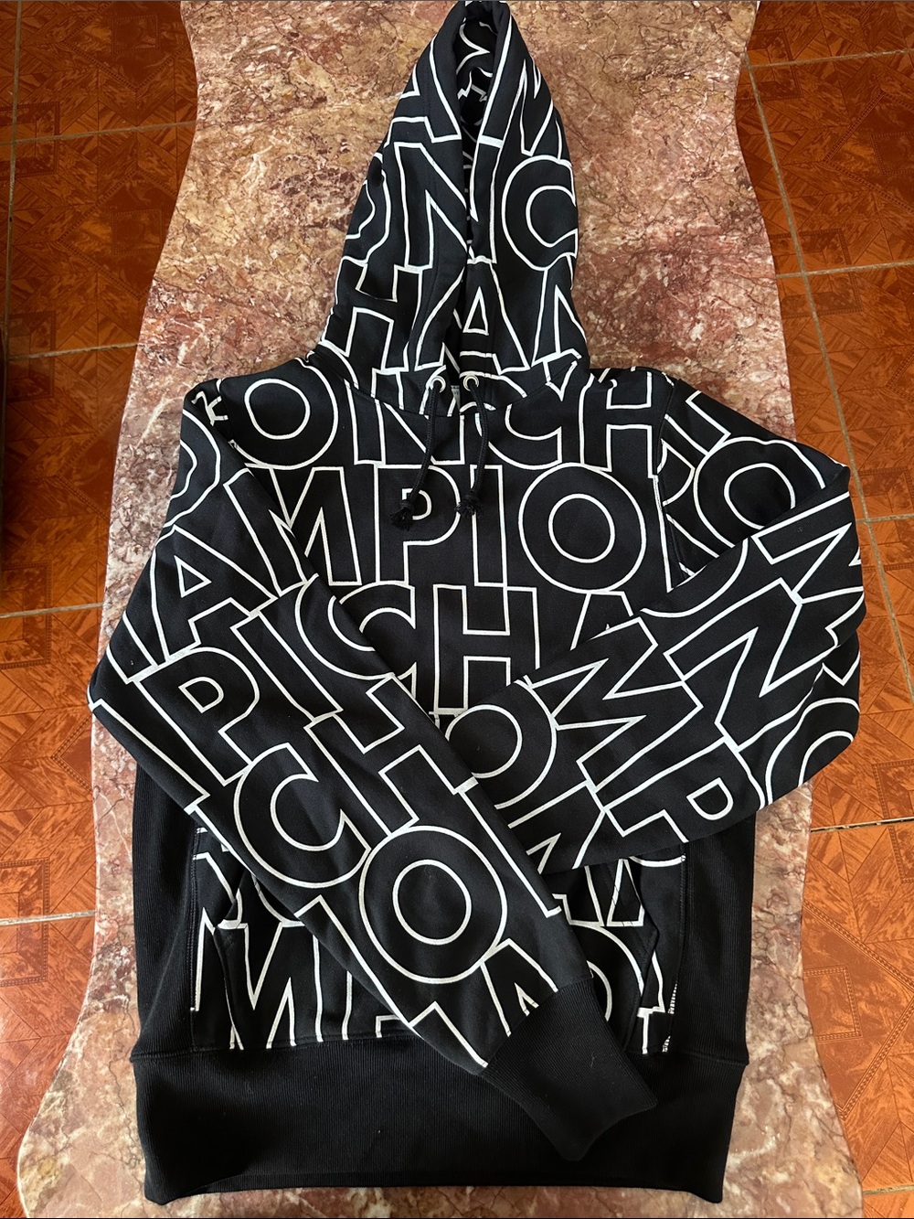 Unisex champion graphic hoodie